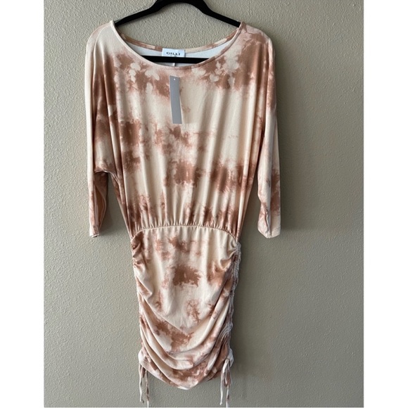 Tie dye ruched detail dress - Picture 5 of 5